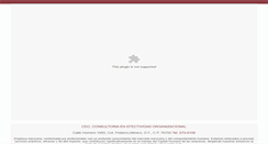 Desktop Screenshot of ceo.com.mx