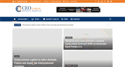 Desktop Screenshot of ceo.com.pl